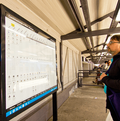 Train information system