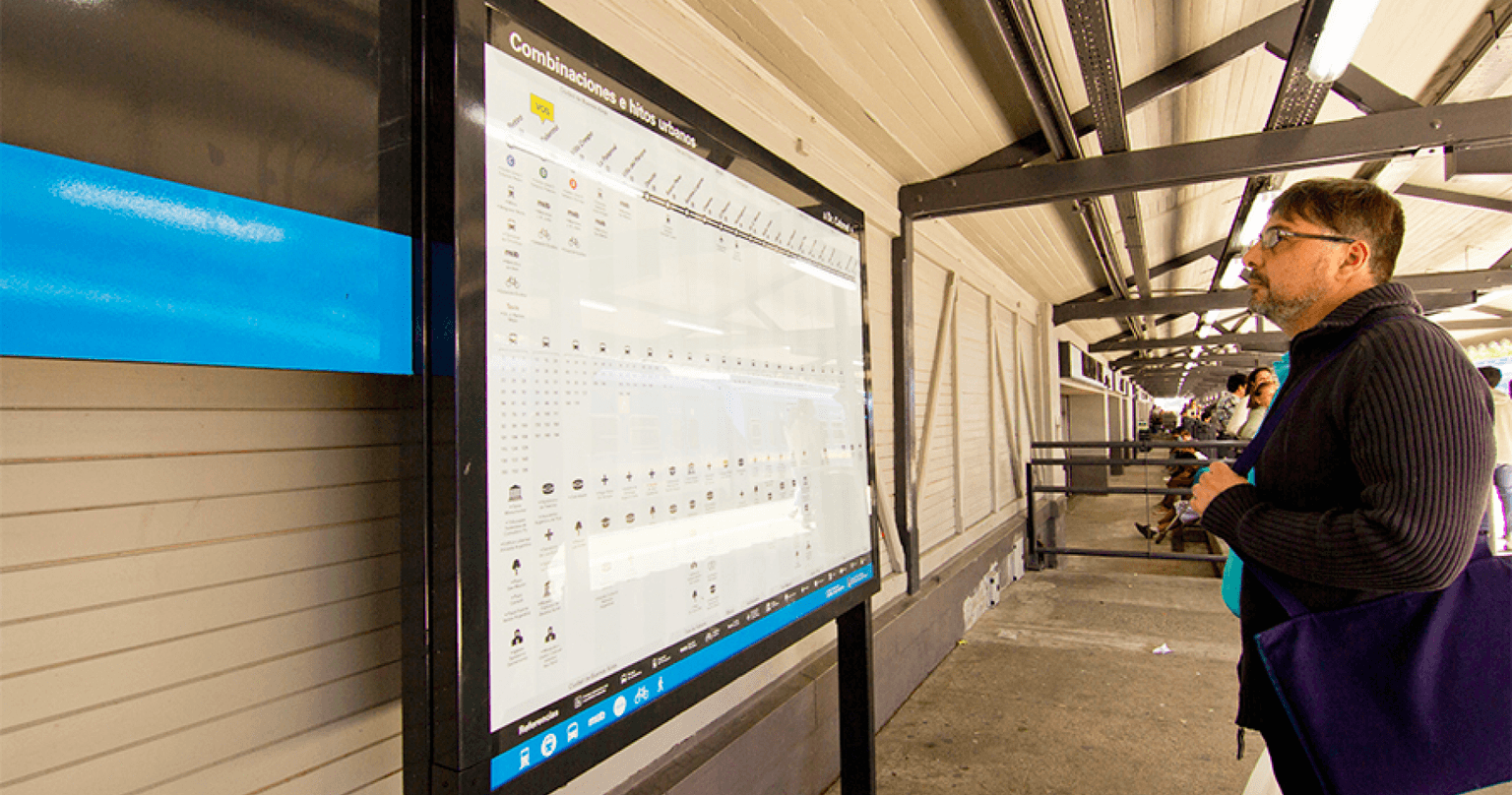 Train information system