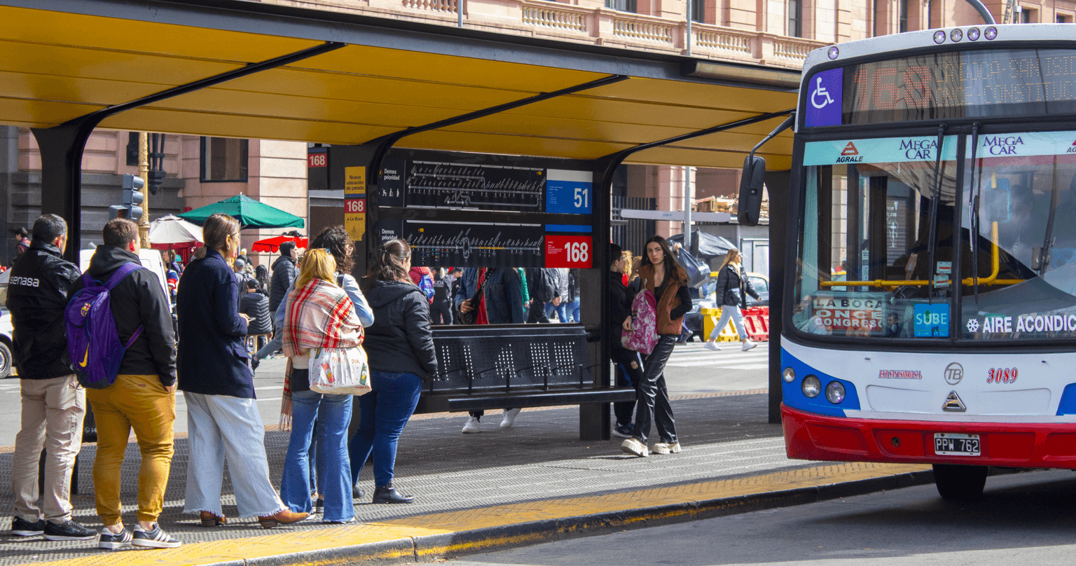 Bus terminal information