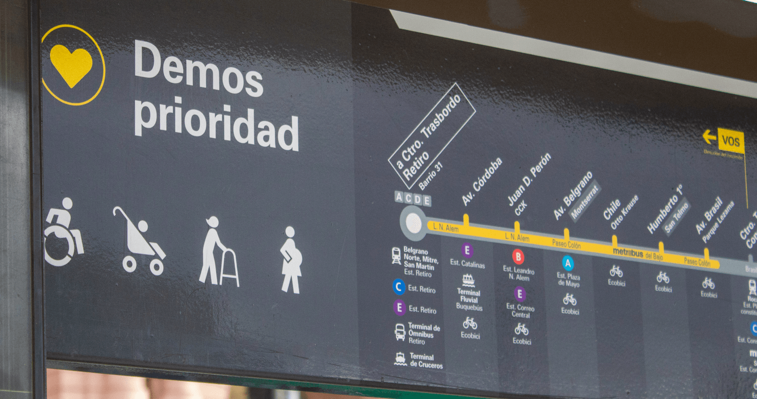 Bus terminal information