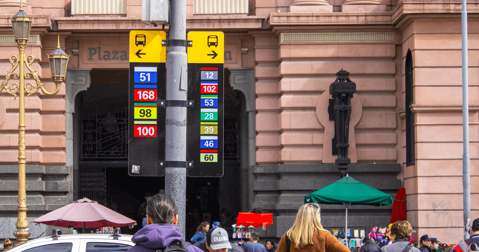 Bus terminal information