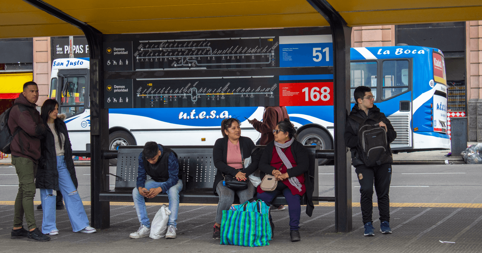 Bus terminal information