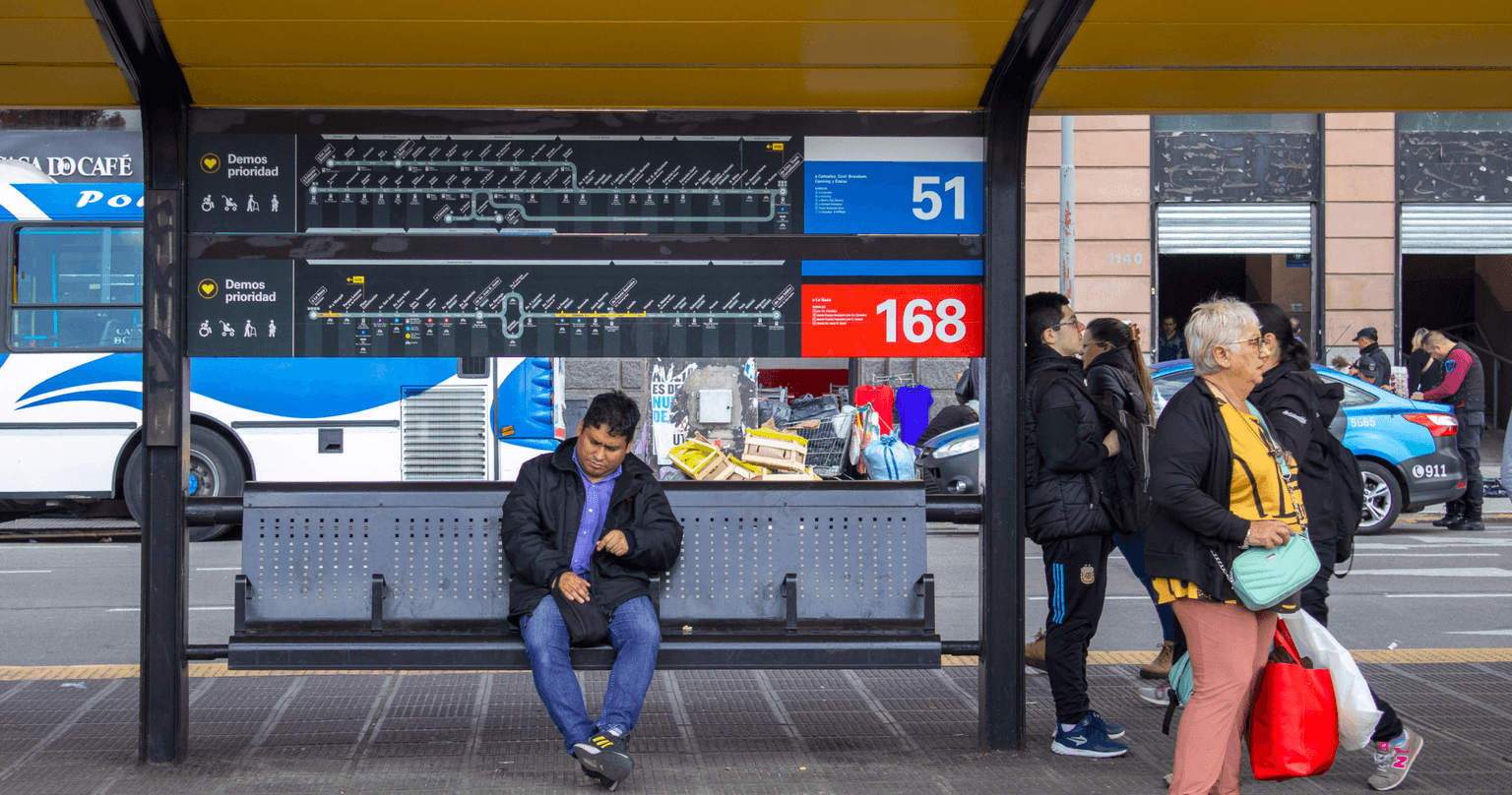 Bus terminal information