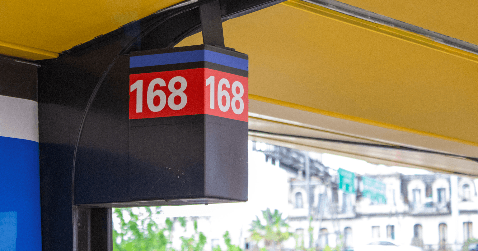 Bus terminal information