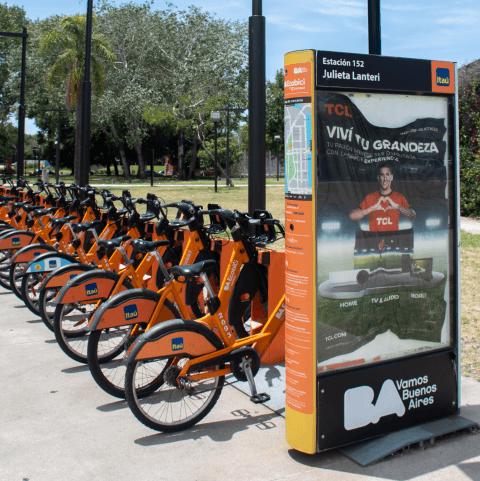 Bike map system