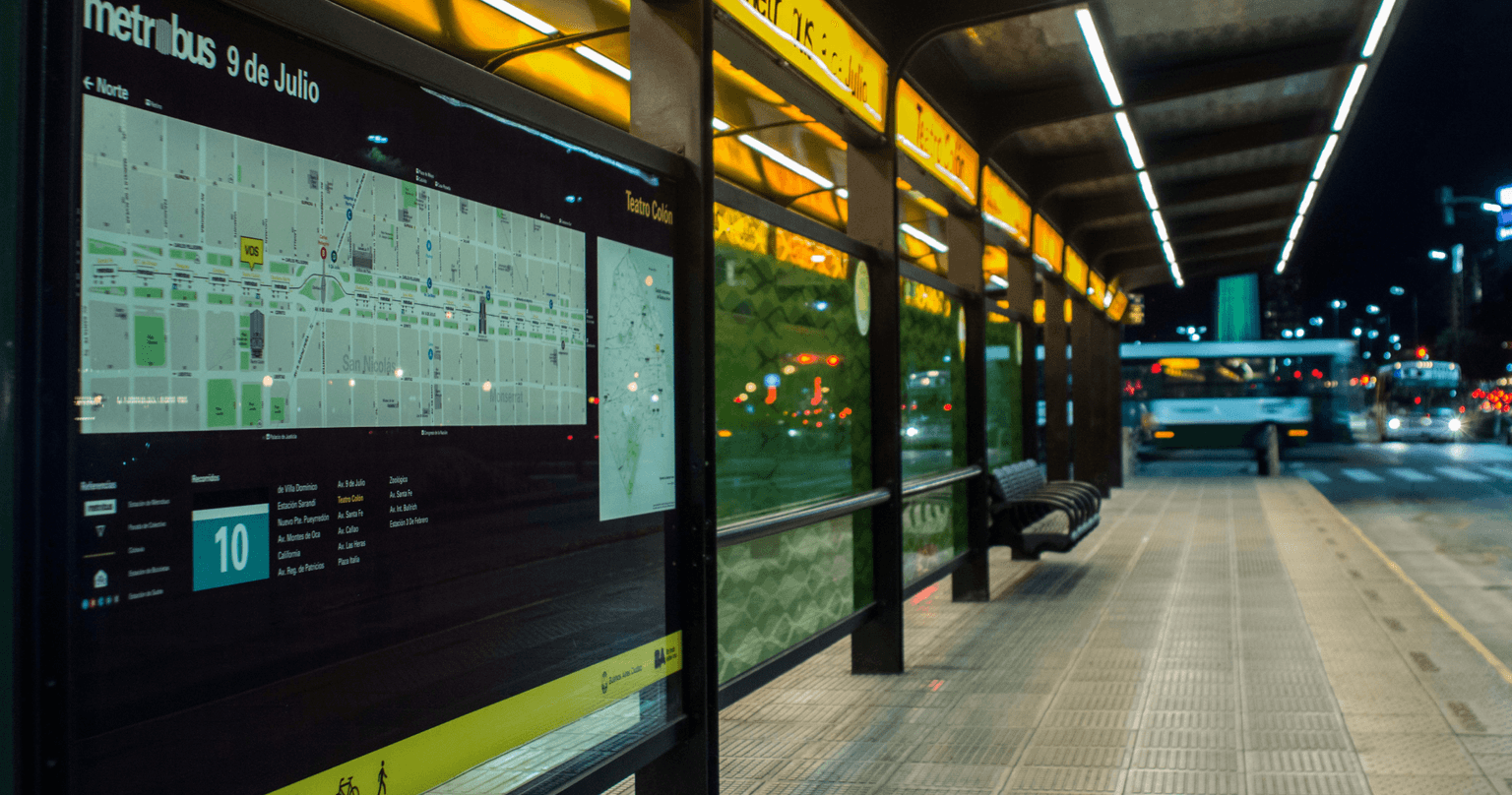 9 de Julio BRT information system