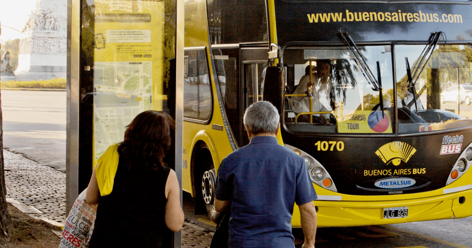 Touristic bus information system