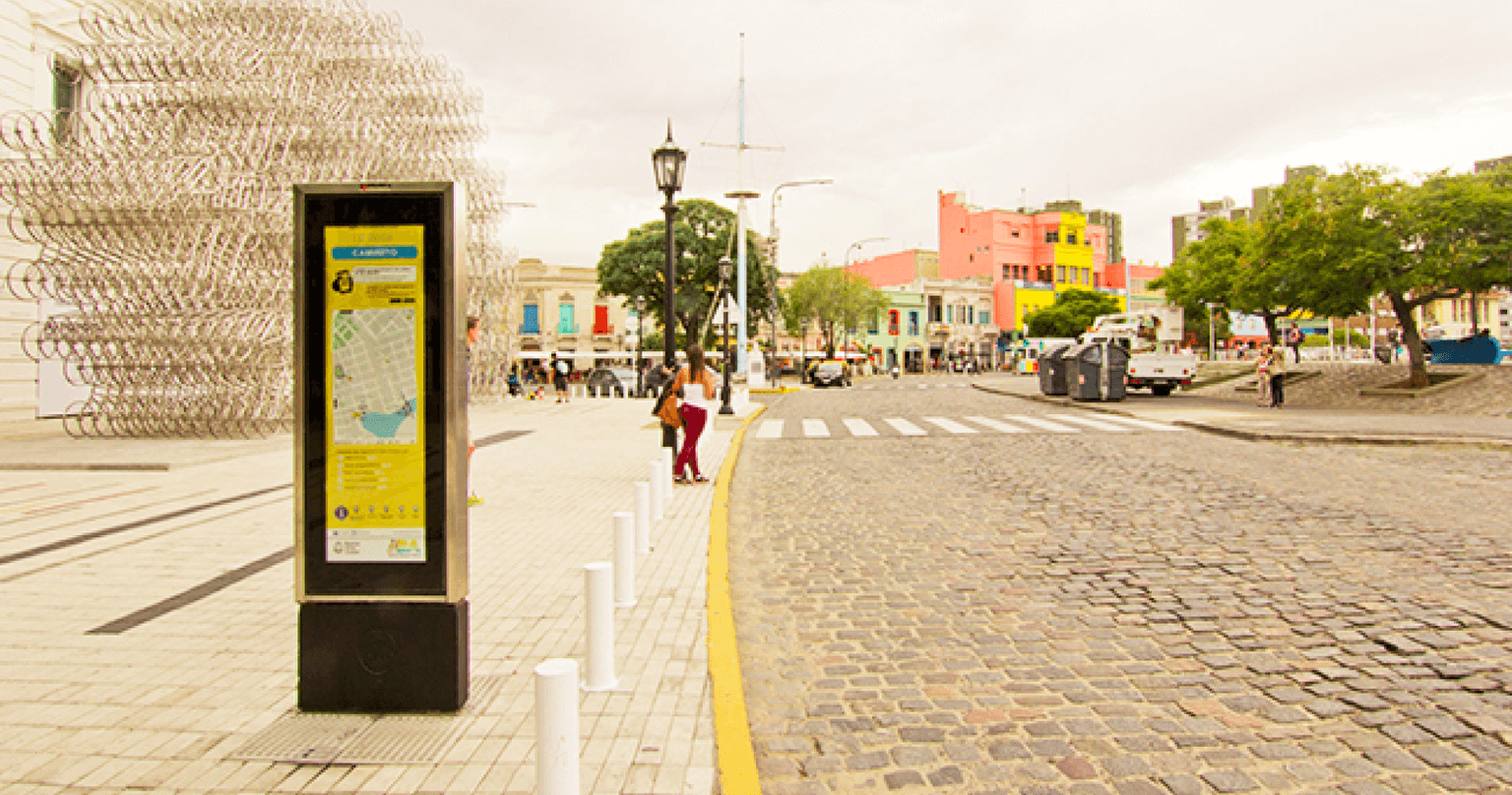 Touristic bus information system