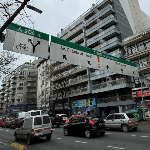 Transit signage