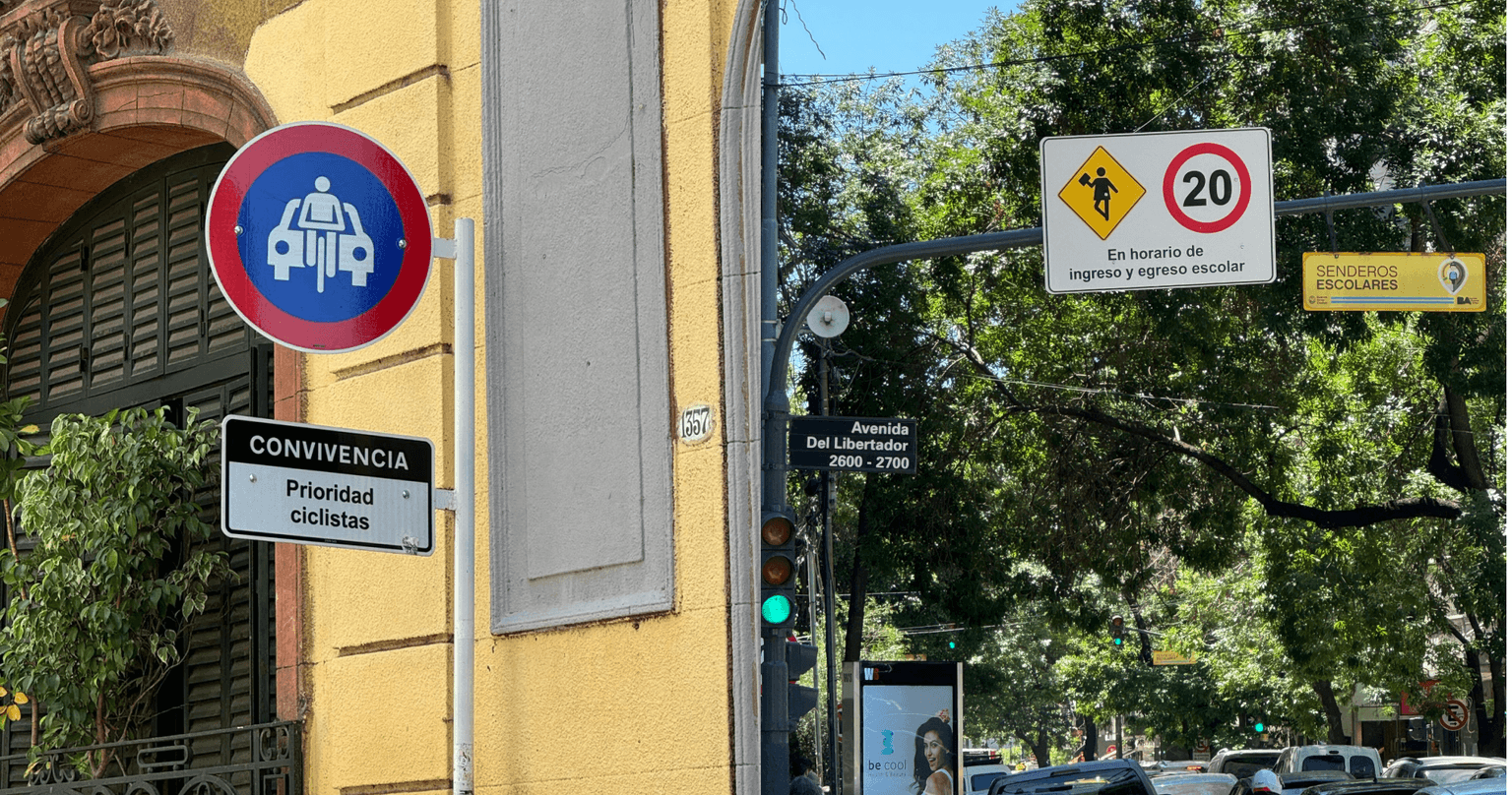 Transit signage